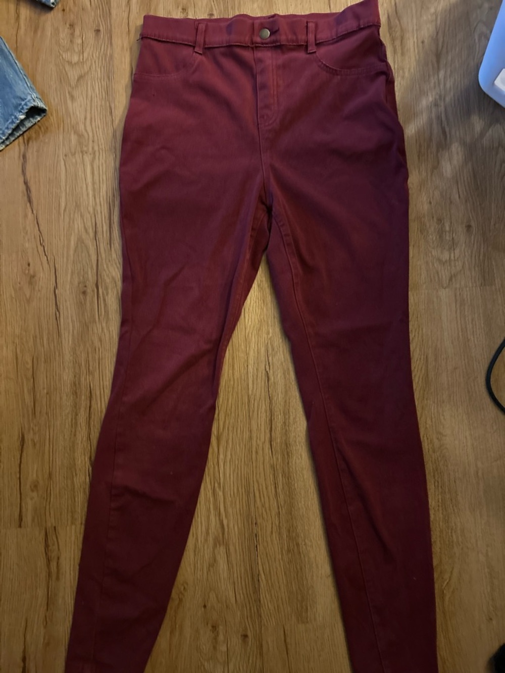 ((Bundle and Save!!!)) Time and Tru Maroon High-Waist Jegging’s